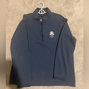 Adidas 2020 Ryder Cup Men’s Quarter Zip Large Like New